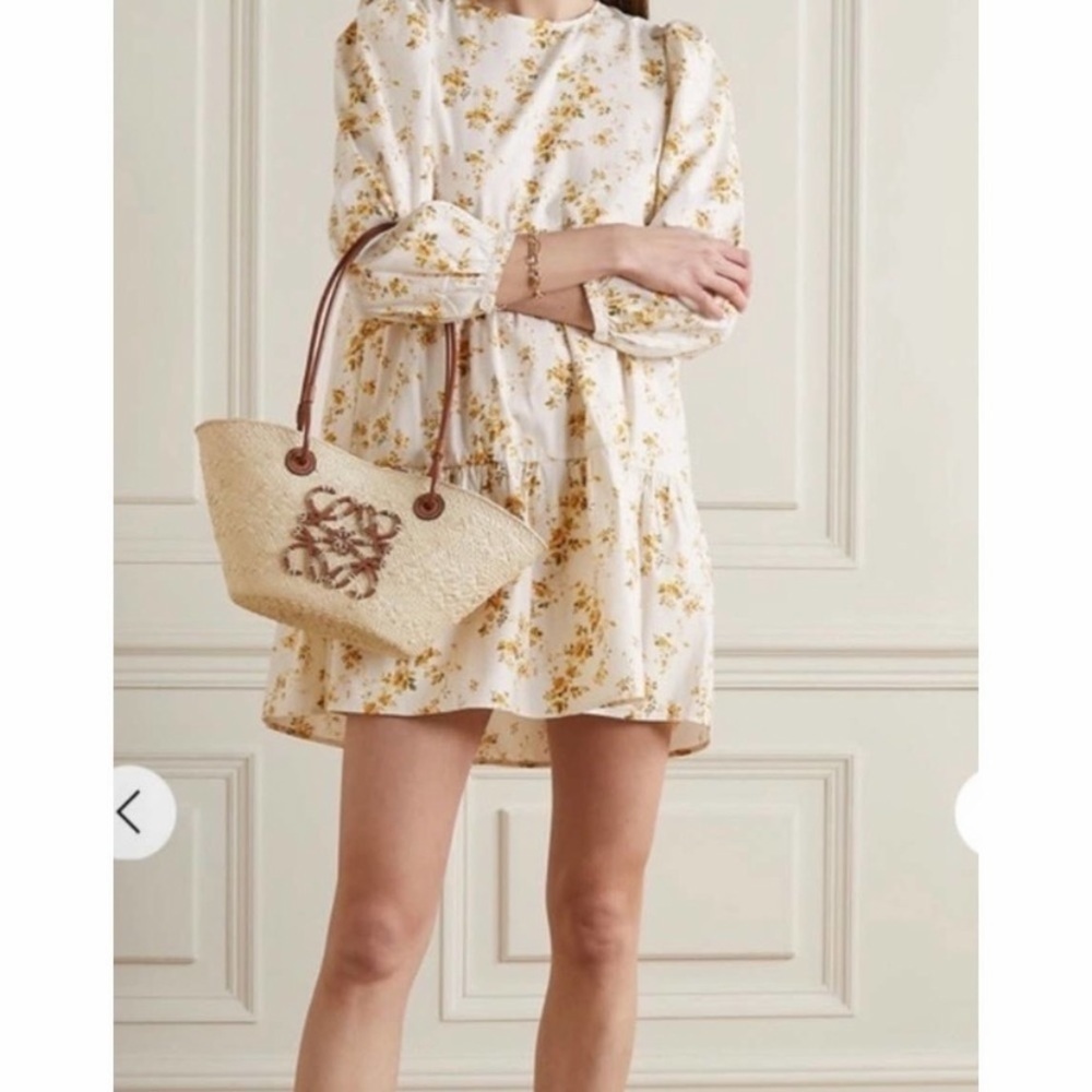 Reformation Beckett Babydoll Long Sleeve Flowy Floral Dress - Picture 12 of 12